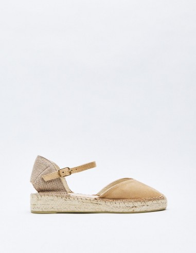 ALPARGATA PLANA EFECTO SERRAJE