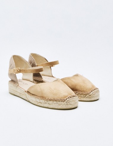 ALPARGATA PLANA EFECTO SERRAJE