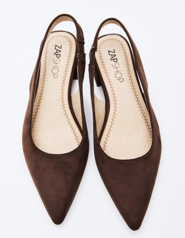 ZAPATO TACÓN DESTALONADO