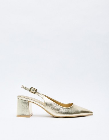 ZAPATO TACÓN DESTALONADO