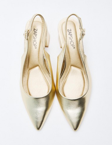 ZAPATO TACÓN DESTALONADO