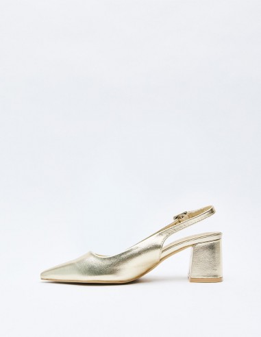 ZAPATO TACÓN DESTALONADO