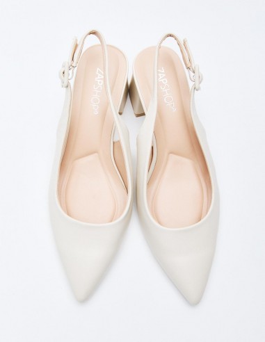 ZAPATO TACÓN DESTALONADO