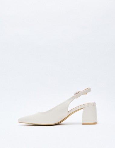 ZAPATO TACÓN DESTALONADO