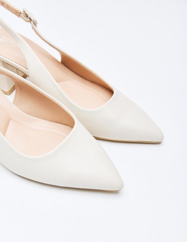 ZAPATO TACÓN DESTALONADO