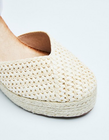 CUÑA ESPARTO CON TIRAS