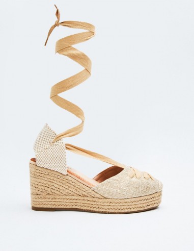ZAPATO ATADO CUÑA