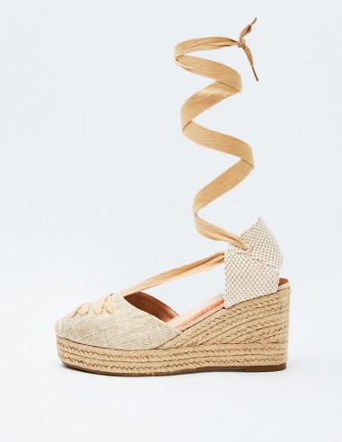 ZAPATO ATADO CUÑA