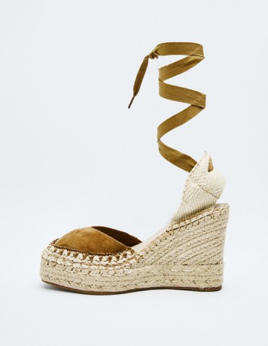 ALPARGATA  ESPARTO CUÑA