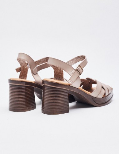 SANDALIA TACÓN ANCHO