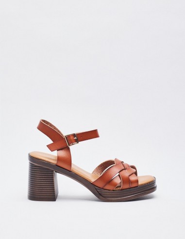 SANDALIA TACÓN ANCHO