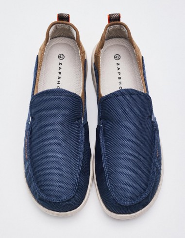 MOCASÍN EFECTO  TEJIDO