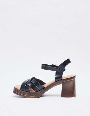 SANDALIA TACÓN ANCHO