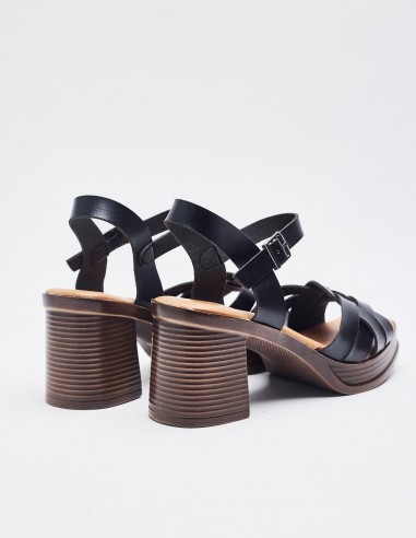 SANDALIA TACÓN ANCHO