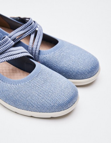 MOCASÍN EFECTO TEJIDO