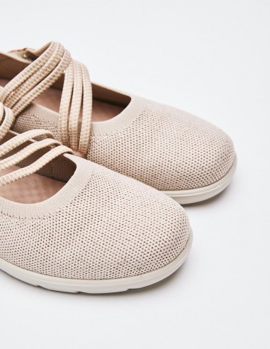 MOCASÍN EFECTO TEJIDO