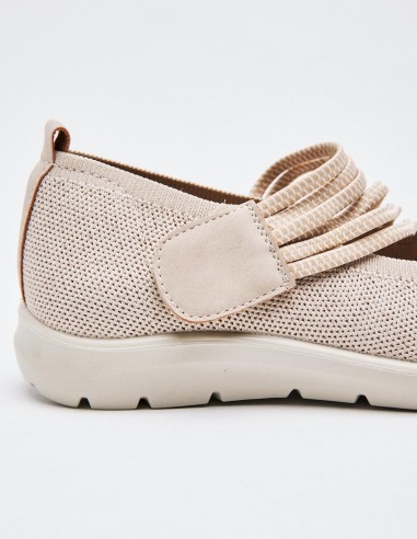 MOCASÍN EFECTO TEJIDO