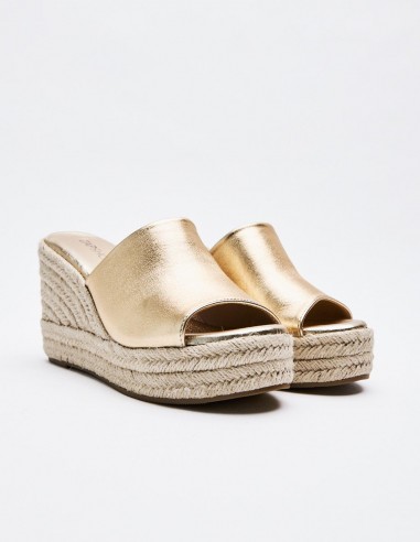 SANDALIA PLATAFORMA CUÑA YUTE