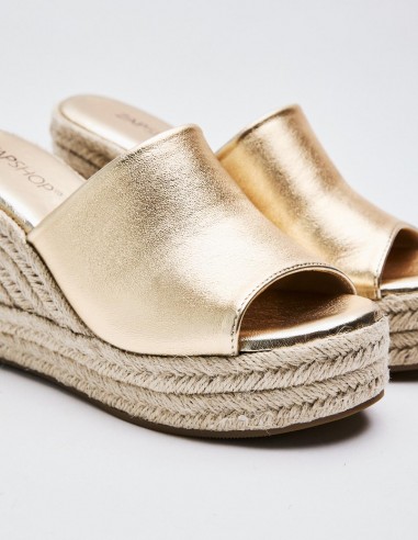 SANDALIA PLATAFORMA CUÑA YUTE