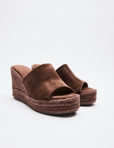 SANDALIA PLATAFORMA CUÑA YUTE