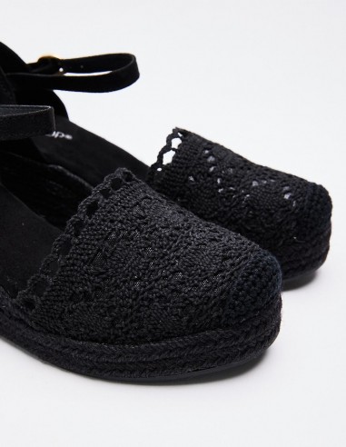 ALPARGATA CUÑA EFECTO GANCHILLO