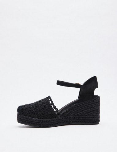 ALPARGATA CUÑA EFECTO GANCHILLO