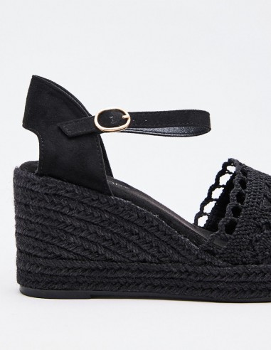 ALPARGATA CUÑA EFECTO GANCHILLO