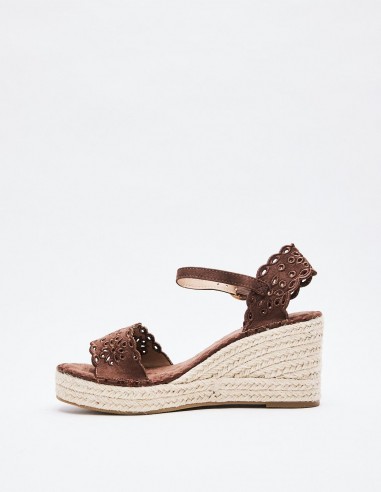 SANDALIA CUÑA YUTE