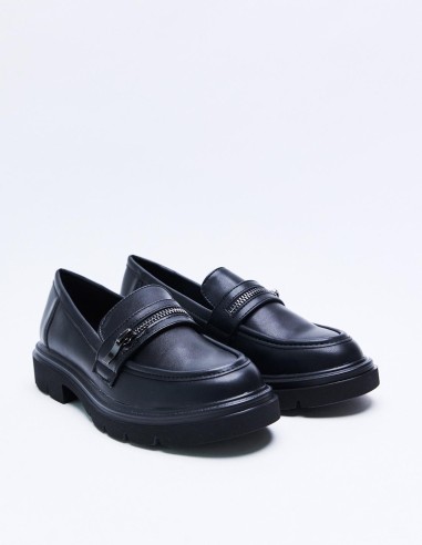 MOCASÍN EFECTO PIEL MATE