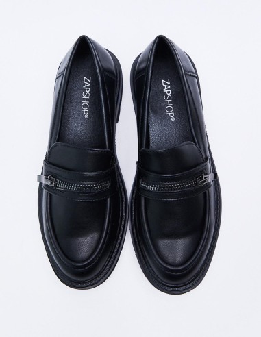 MOCASÍN EFECTO PIEL MATE