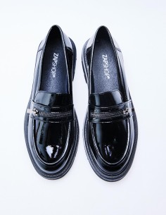MOCASÍN PLANO EFECTO CHAROL 2
