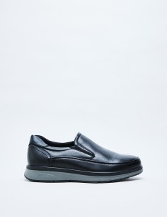 MOCASÍN EFECTO PIEL COMBINADO