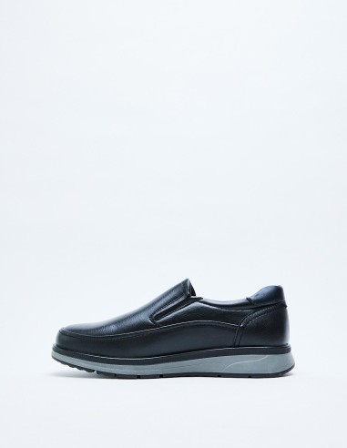 MOCASÍN EFECTO PIEL COMBINADO